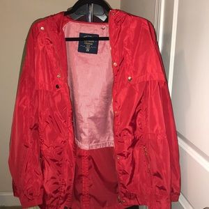 Red Original Oversized Jacket